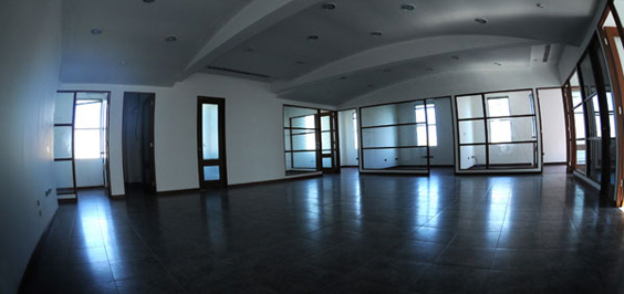 Espaciosas áreas interiores