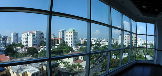 Impresionante vista panorámica a la ciudad de Santo Domingo